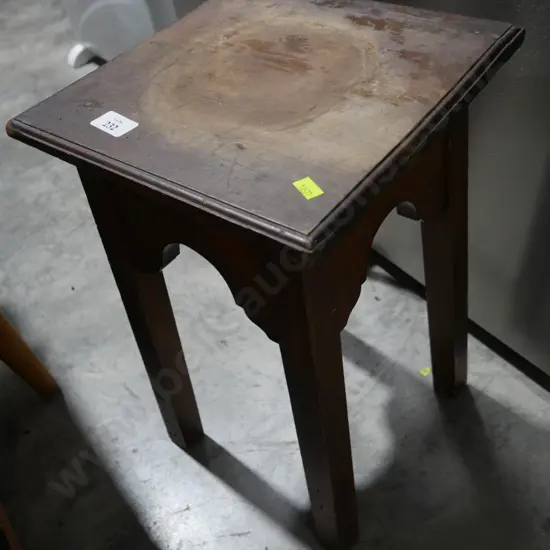 Wooden stool