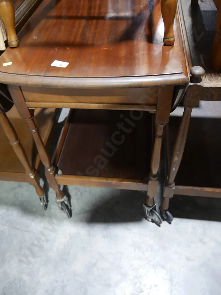 Dropside tea trolley Image 1++