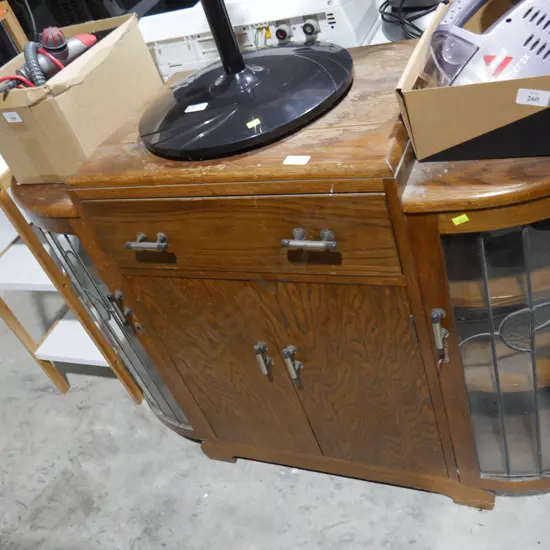 Leadlight cabinet