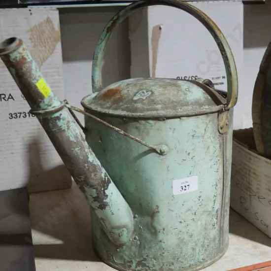 Tin watering can