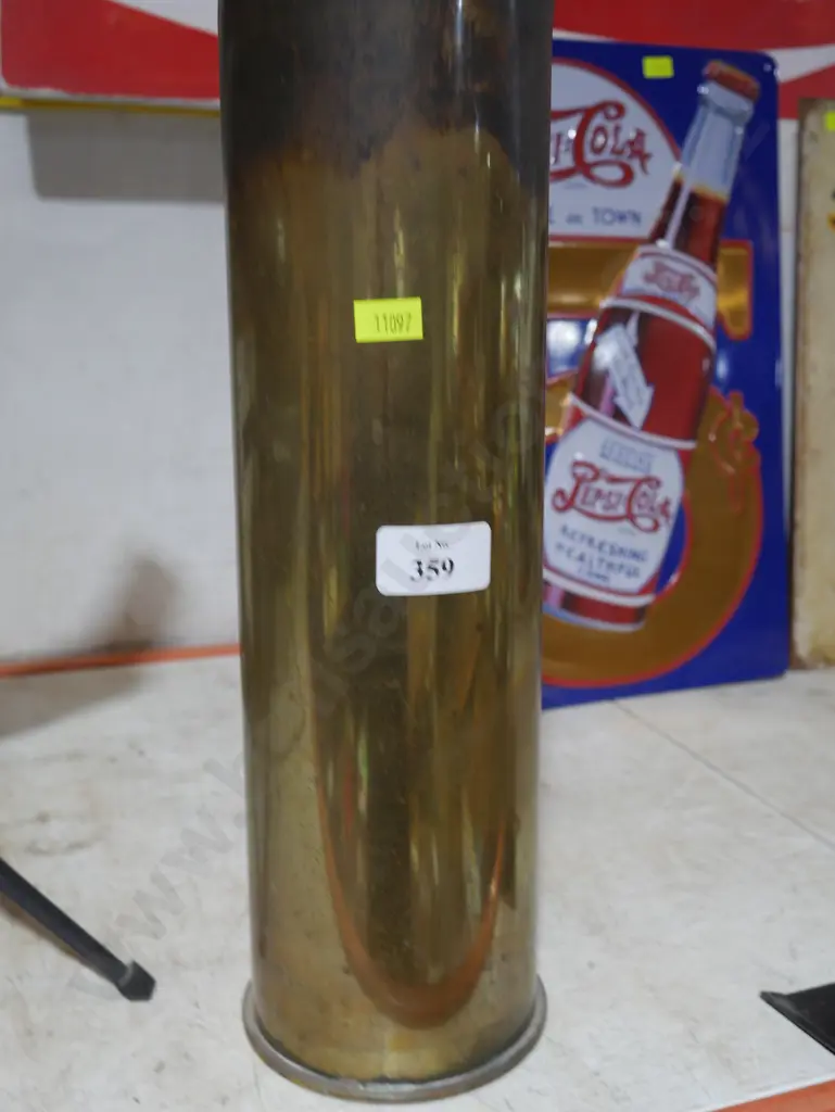 Brass artillery shell Image 1++