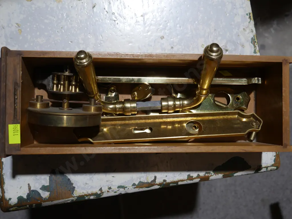 Brass door handle etc Image 1++