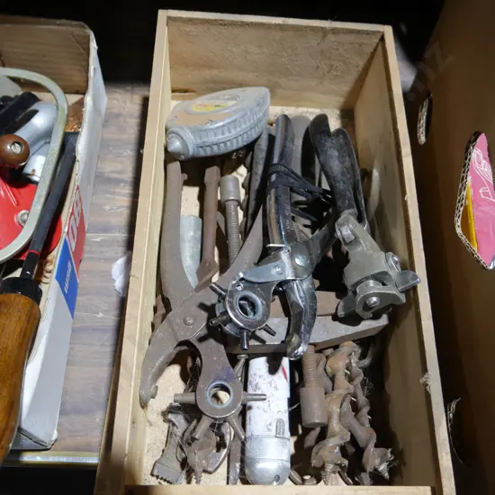 Leather punches etc