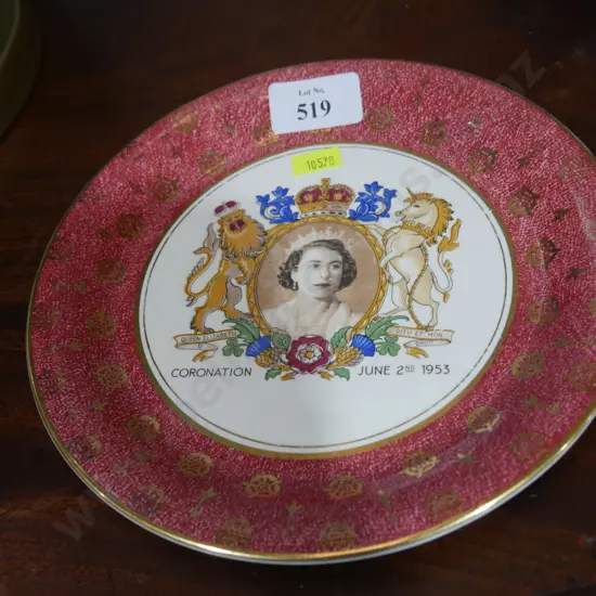 Clarice cliff coronation plate