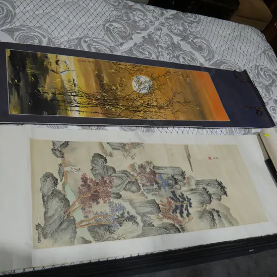 Oriental scrolls
