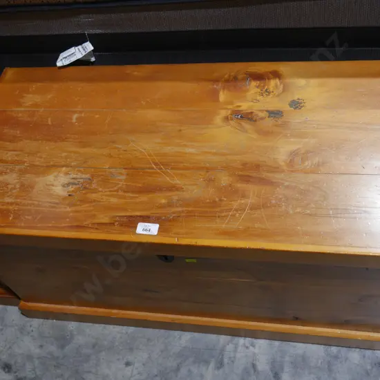 Wooden trunk