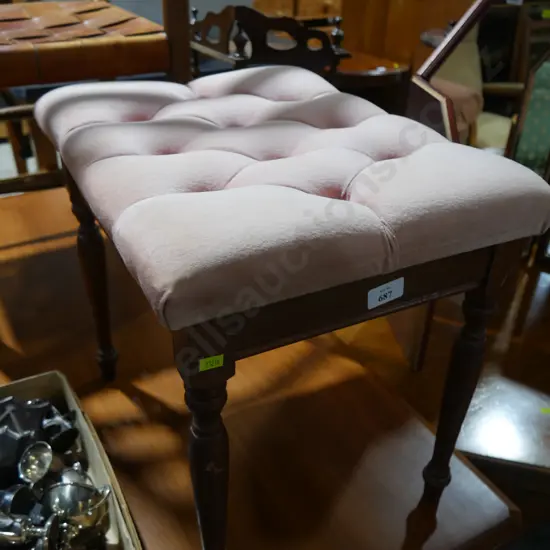 Upholstered stool