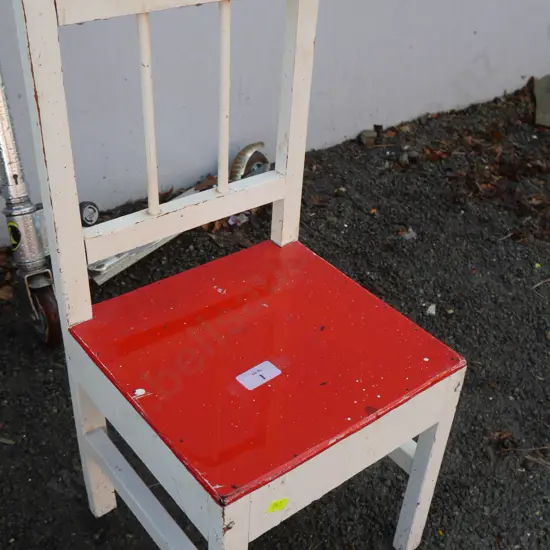 Small wooden child's chair