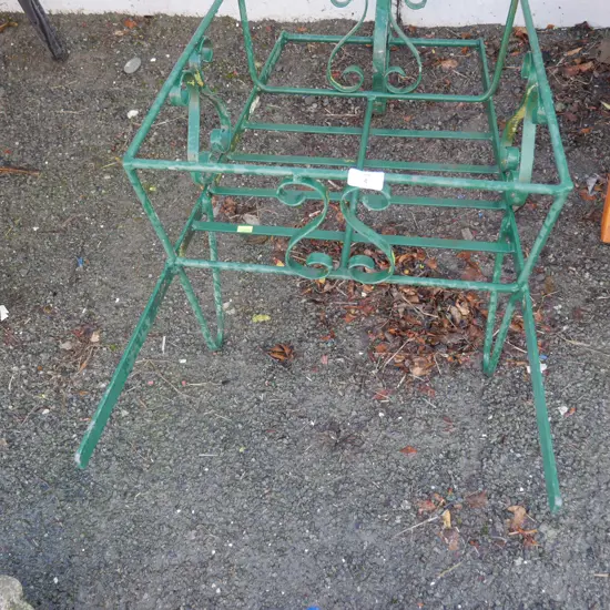 Wheelbarrow plant holder
