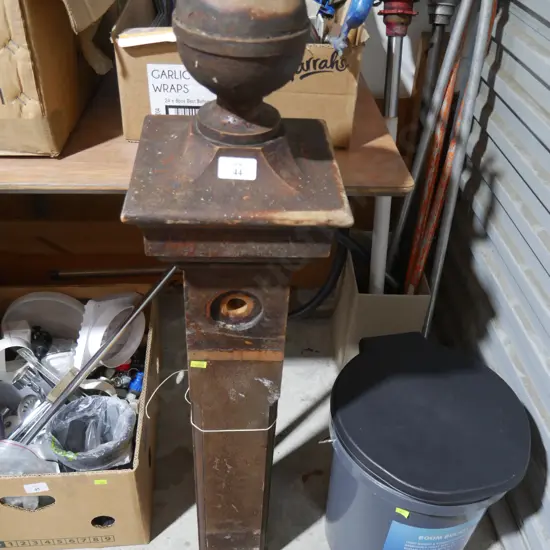 Antique newal post