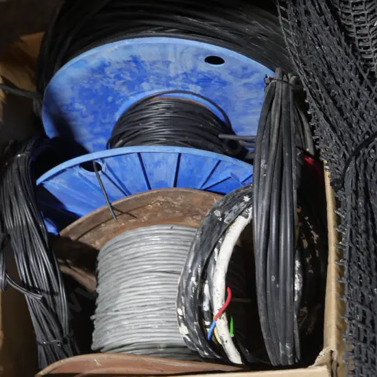 Rolls of cable