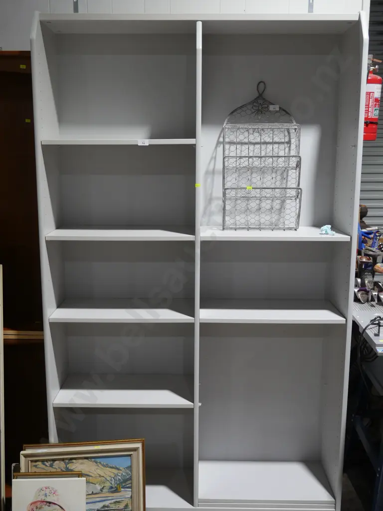 Grey bookcase Image 1++