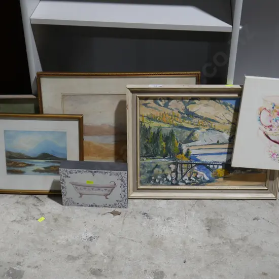 Assorted artworks
