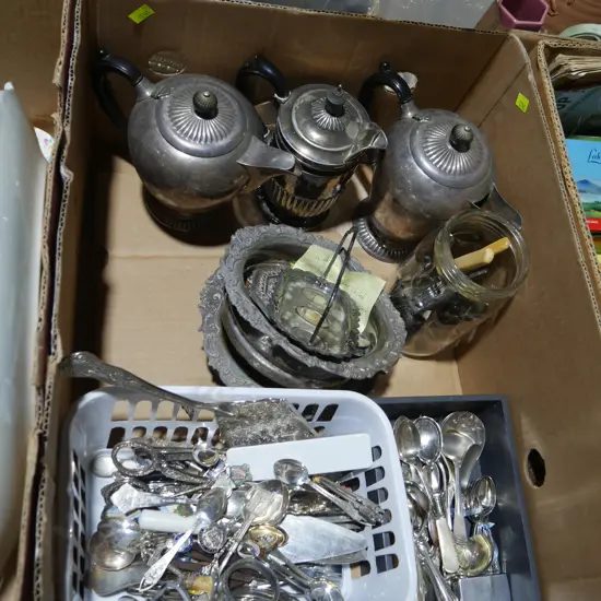 Epware, teaspoons etc