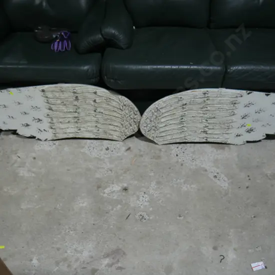 Pair of wing wall hangings