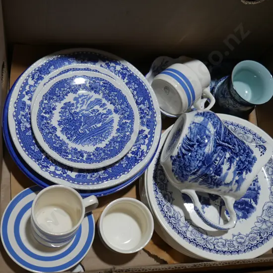 Blue and white china