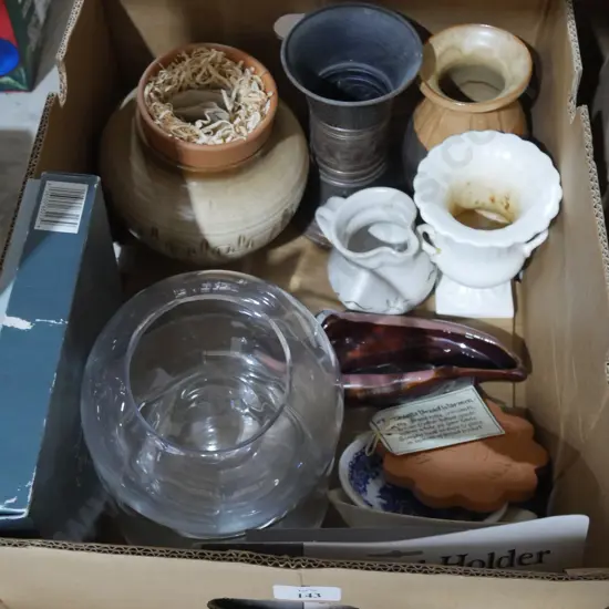Vases etc
