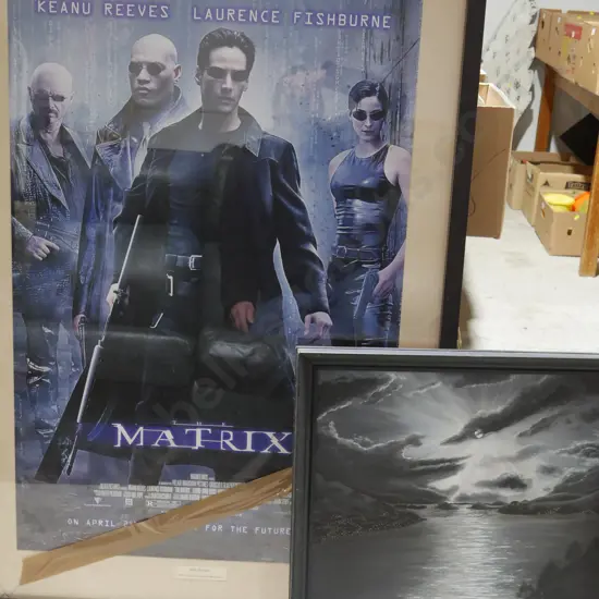 The Matrix poster and 2 prints