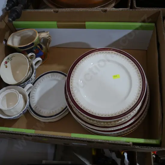 Plates etc