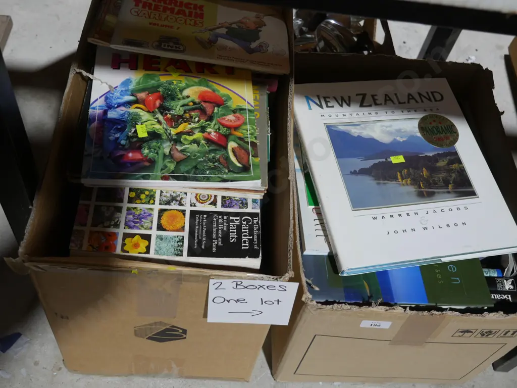 Two boxes of books Image 1++