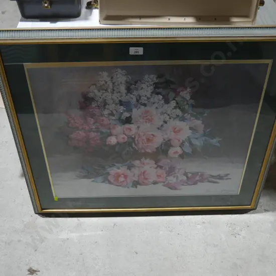 Floral artwork