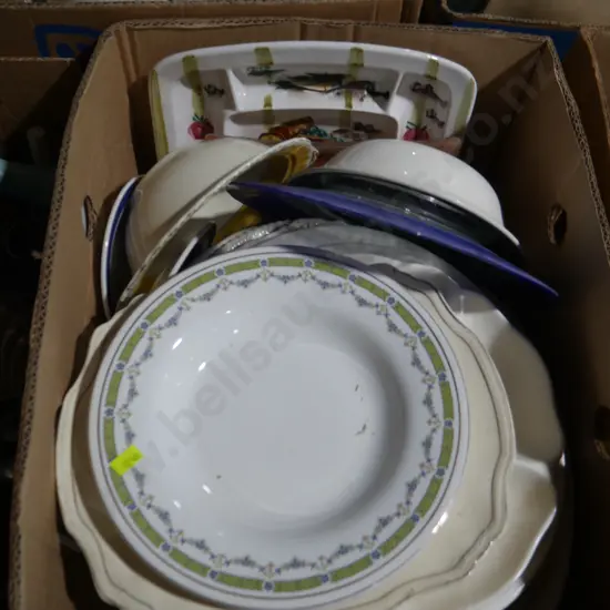 Assorted plates