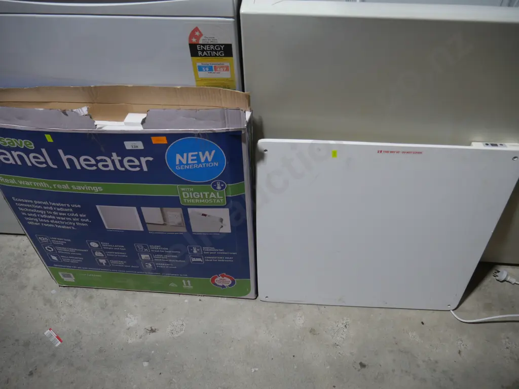 Two panel heaters Image 1++