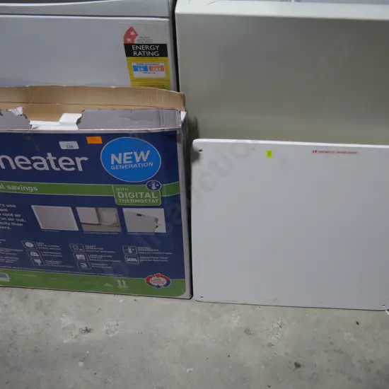 Two panel heaters