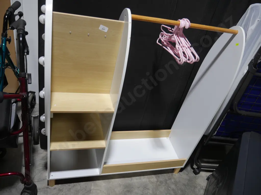 Child's free standing wardrobe Image 1++