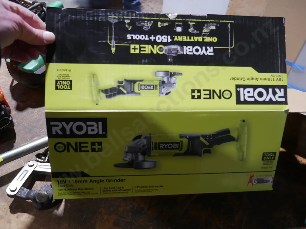 Ryobi angle grinder - skin only Image 1++