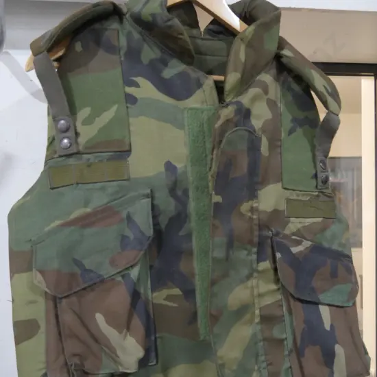 Camo protective vest