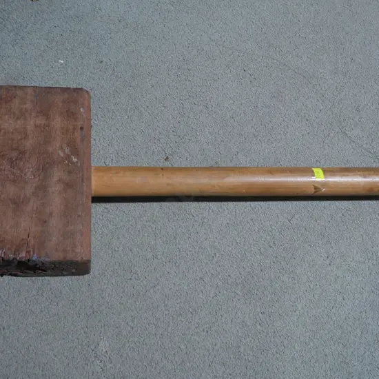 Wooden mallet