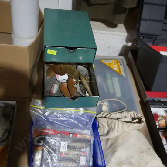 Assorted fishing gear