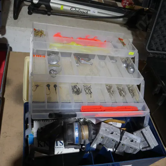 Assorted fishing gear