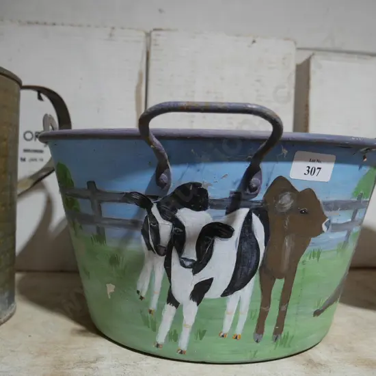 Painted jam pan