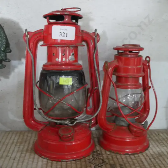 2 lanterns
