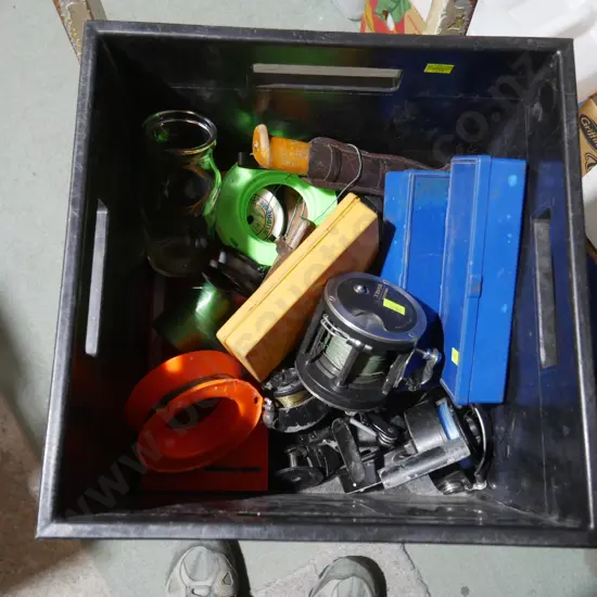 Assorted fishing gear
