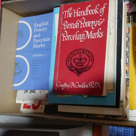 Pottery reference books etc