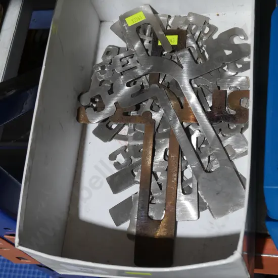Laser cut metal Jesus signs