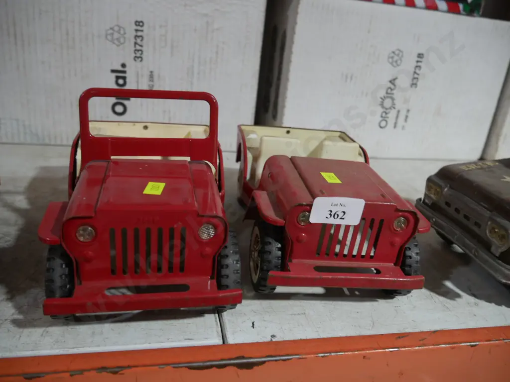 2 Tonka Jeeps Image 1++