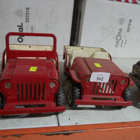 2 Tonka Jeeps