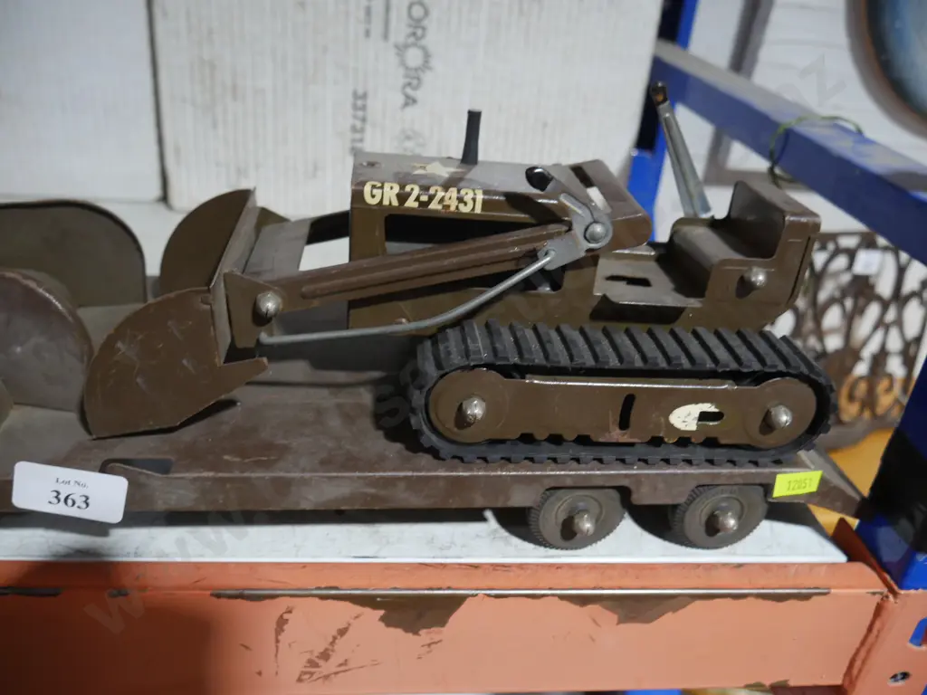 Tonka hauler and bulldozer Image 1++
