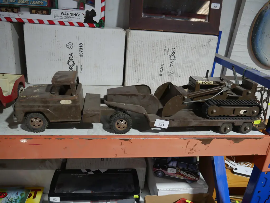 Tonka hauler and bulldozer Image 1++