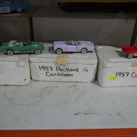 3 model cars