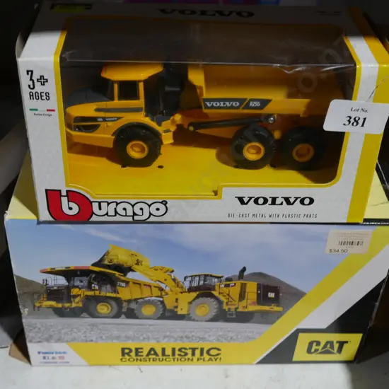 Model Volvo dump truck
