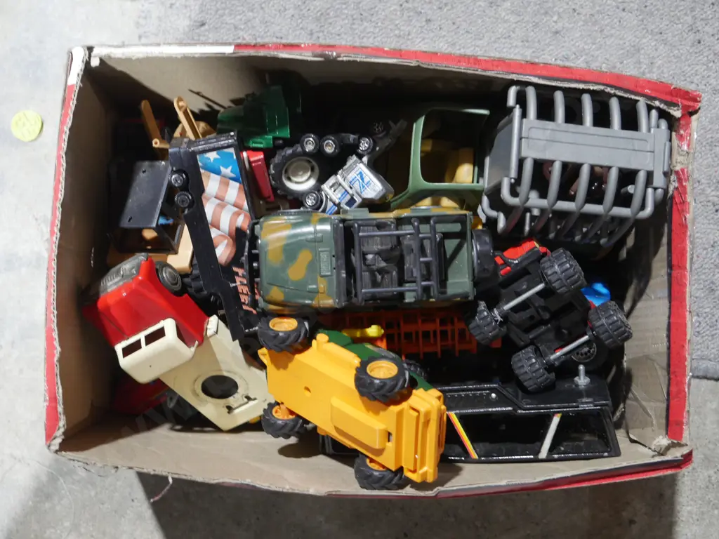 Box of toy cars Image 1++