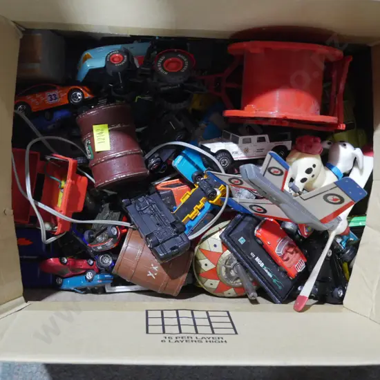 Toy cars etc