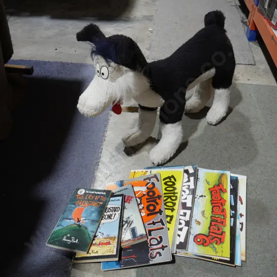 Footrot flats books and dog