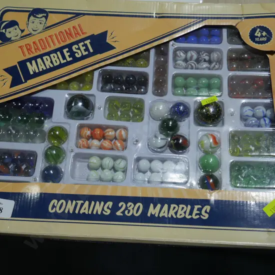 Traditional marble set