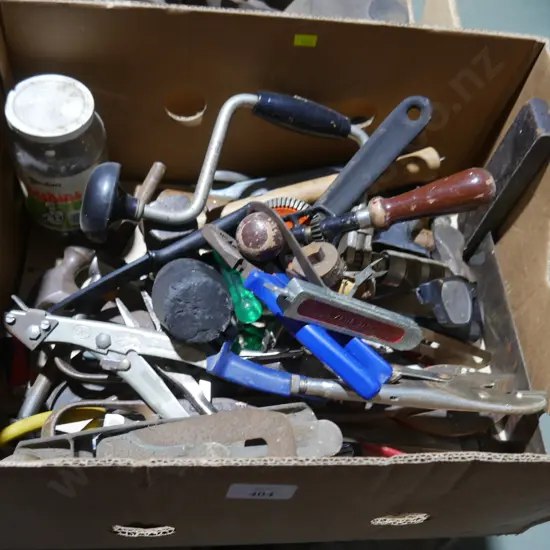 Assorted hand tools